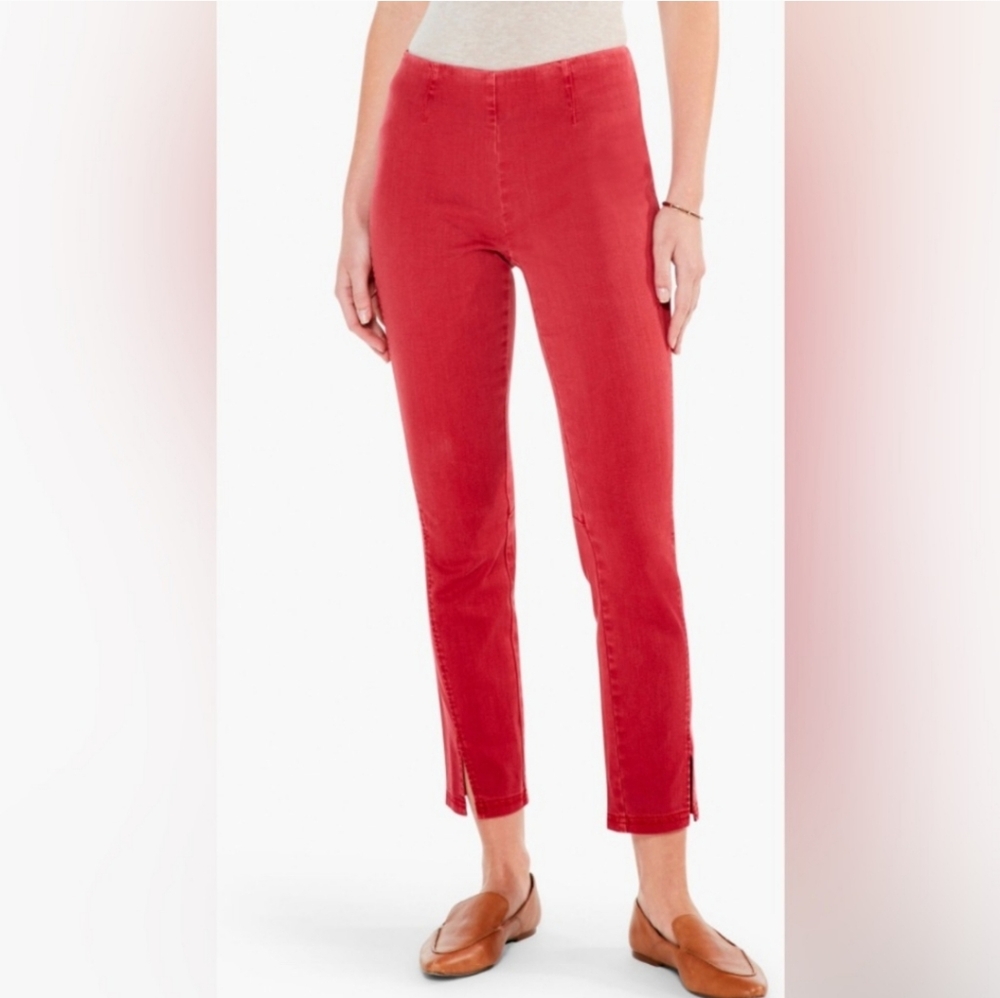 NIC+ZOE Red Ankle Crop Pants